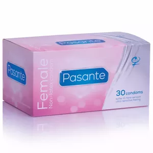 Внутренние женские презервативы PASANTE коробка 30 штук