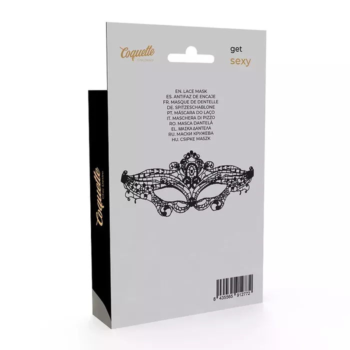 Маска coquette+ COQUETTE CHIC DESIRE - LACE MASK BLACK Photo 4