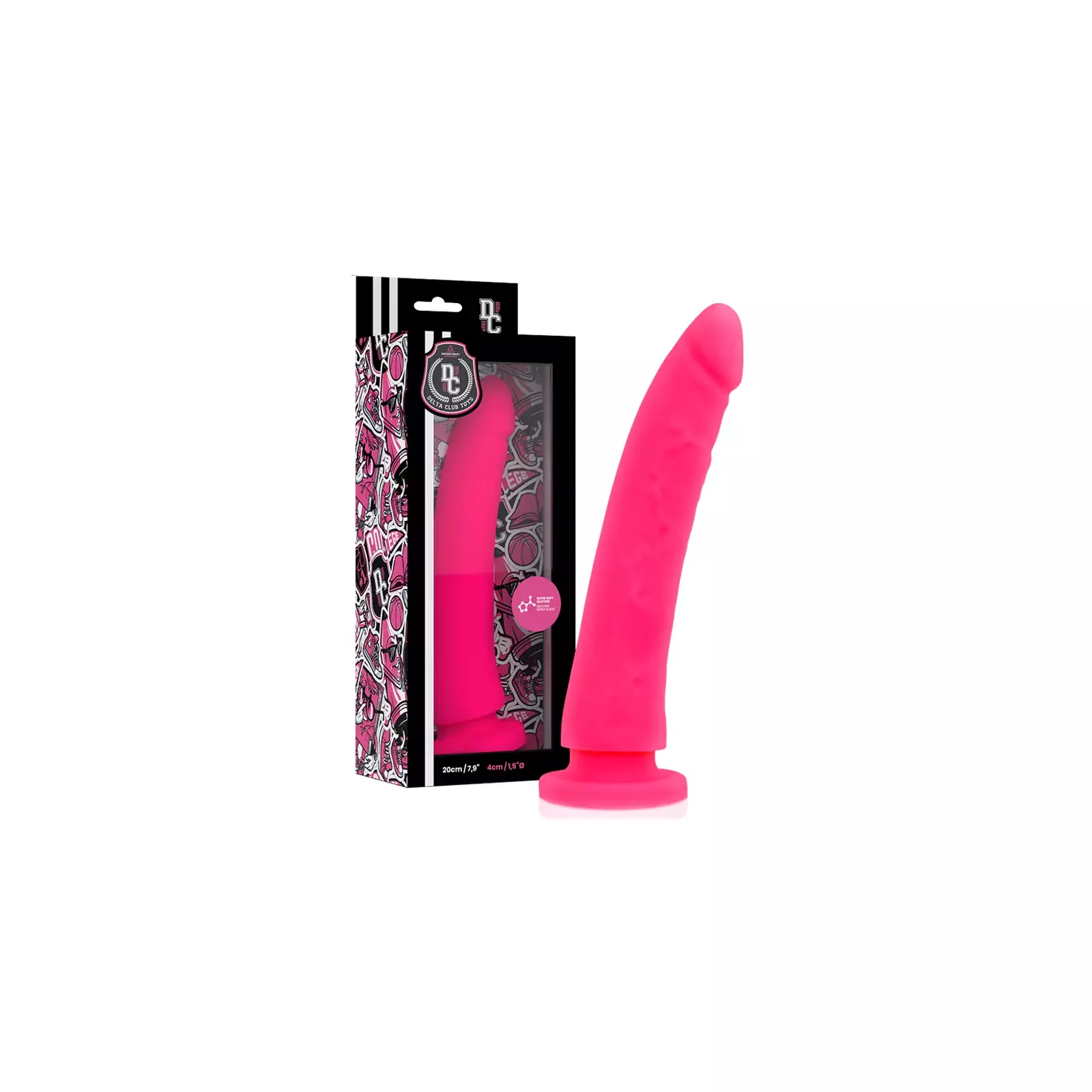 Dildo, DELTA CLUB - TOYS PINK, D-227144 Photo 1