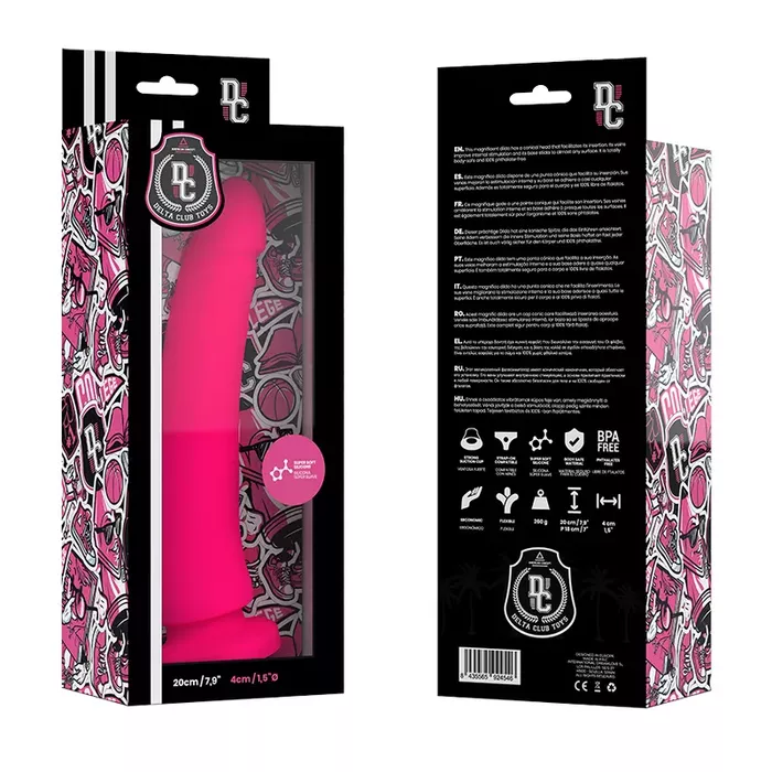 DELTACLUB D-227144 silicone dildo 20x4 cm Photo 2