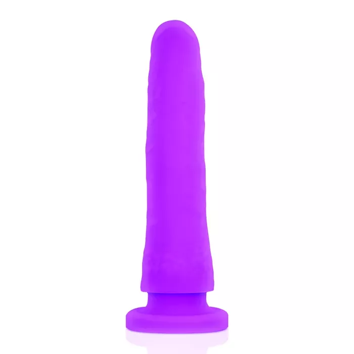 Dildo DELTACLUB Lilac — 20 cm, 4 cm Photo 5