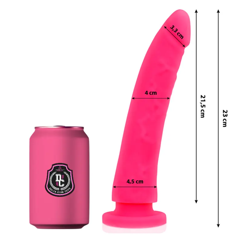 Dildo DELTACLUB D-227147 — 23 cm, 4.5 cm Photo 6