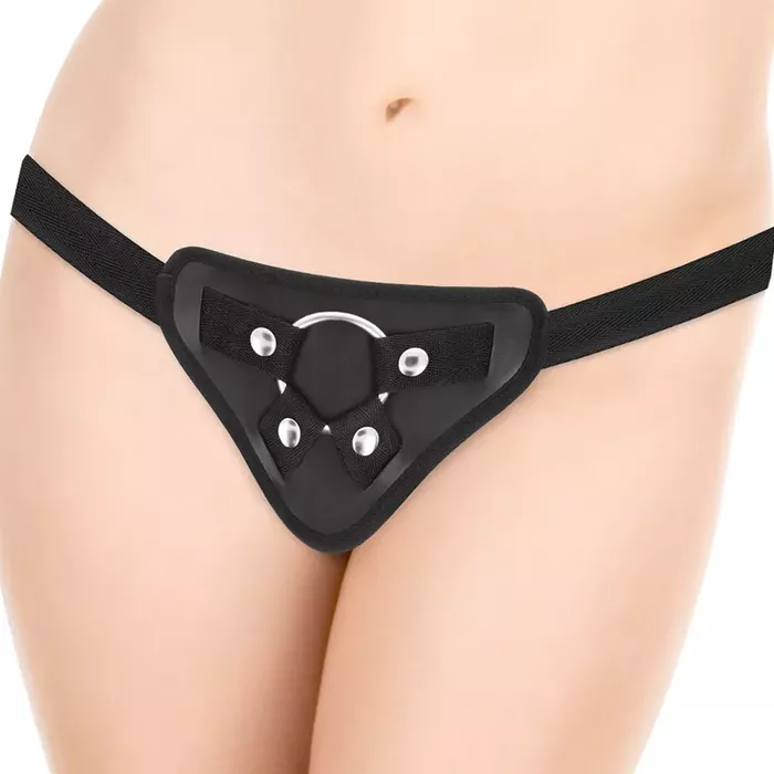 Strap-on DELTACLUB D-227189 — silikons 20 cm Photo 7