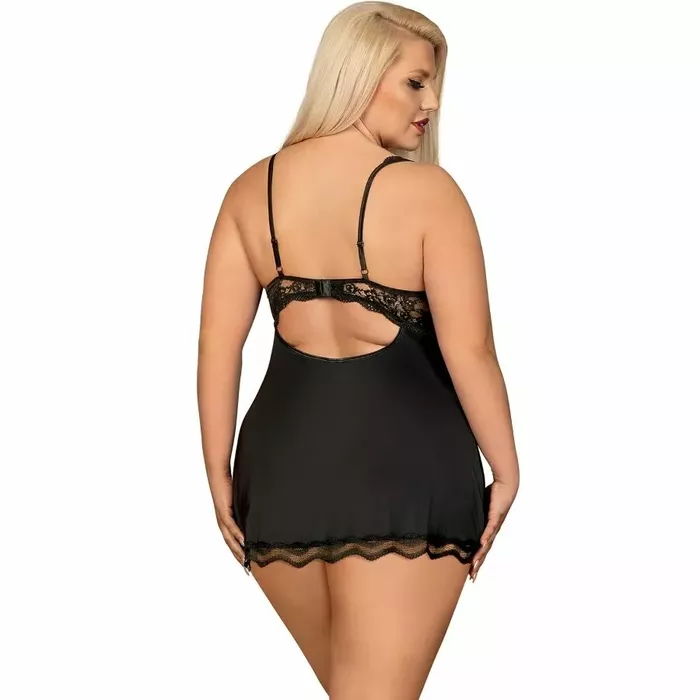 Negligeja OBSESSIVE Luvae Babydoll 2XL/3XL Photo 2