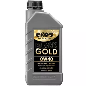 Water-based personal lubricant Eros BLACK GOLD 0W40, 1000 ml
