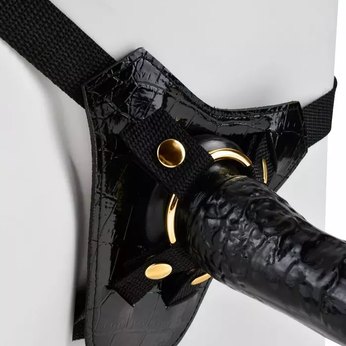 Strap-on PIPEDREAM FETISH FANTASY GOLD Designer Strap-On Photo 4