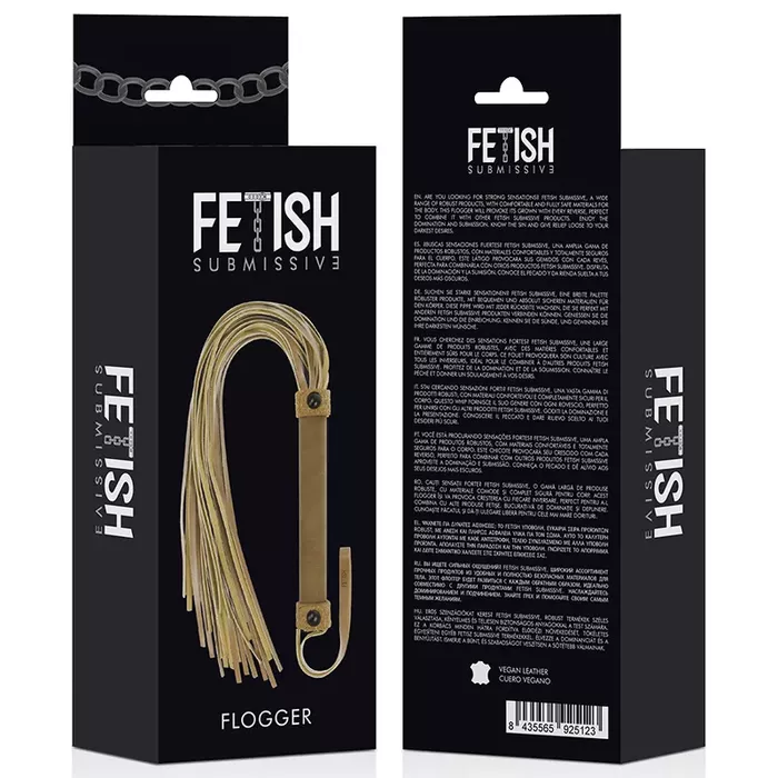 Vegan leather whip FetishSubmissive Origen Photo 6