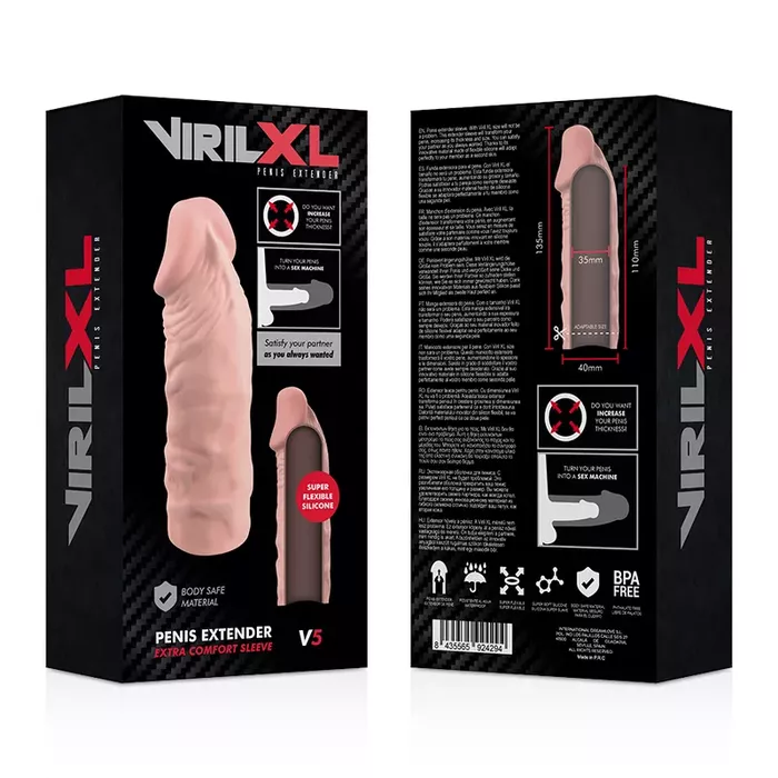 Penis extension VIRILXL V5 — 11 cm, 3.5 cm Photo 5
