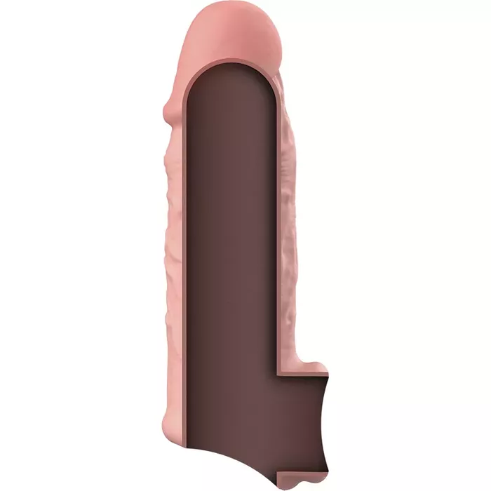 Penis extension VIRILXL V7 — 100% silicone, 11 cm Photo 3