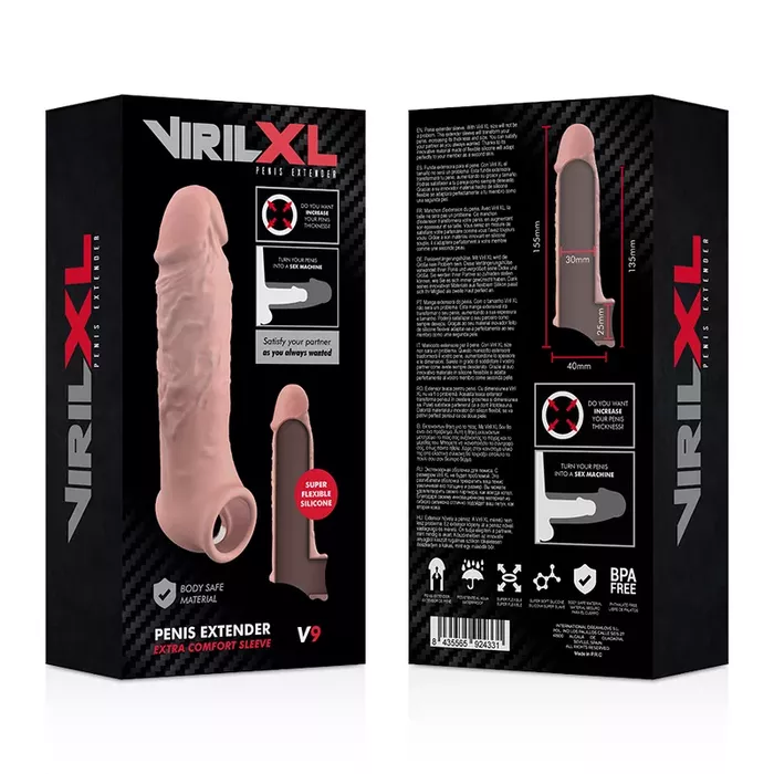 Penis extension VIRILXL V9 liquid silicone Photo 5