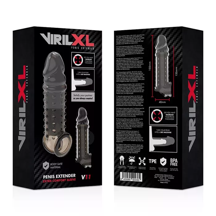 Penis extension VIRILXL V11 Black Photo 7