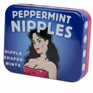 SPENCER & FLEETWOOD PEPERMINT NIPPLES - NIPPLE SHAPED MINTS