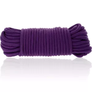 Bondage DARKNESS COTTON BONDAGE ROPE 20 METERS LILAC