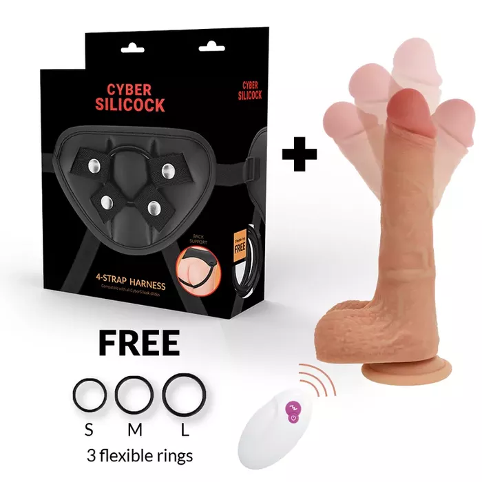 Страпон Cyber Silicock MR RICK — 100% силикон Photo 2