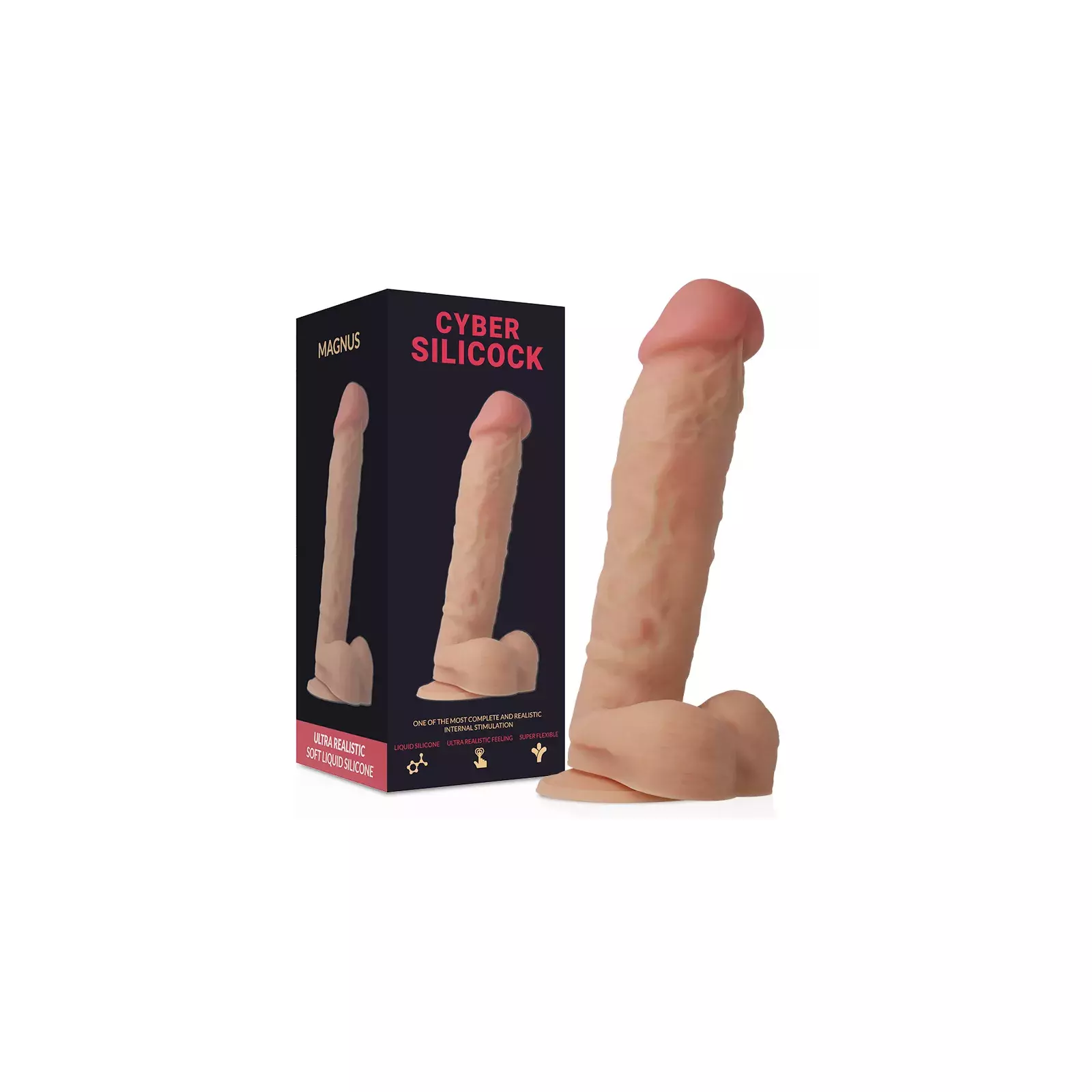 Dildo Cyber Silicock Modelis D-227290 Photo 1