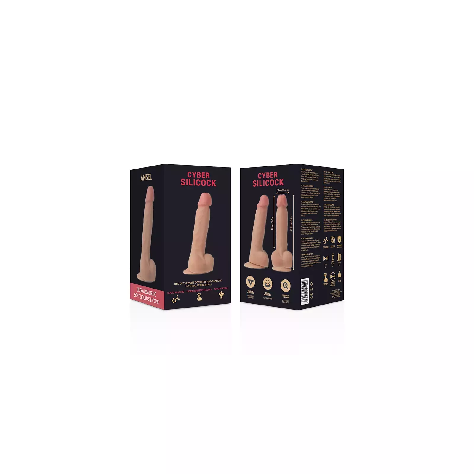 Dildo Cyber Silicock Modelis D-227296 Photo 6