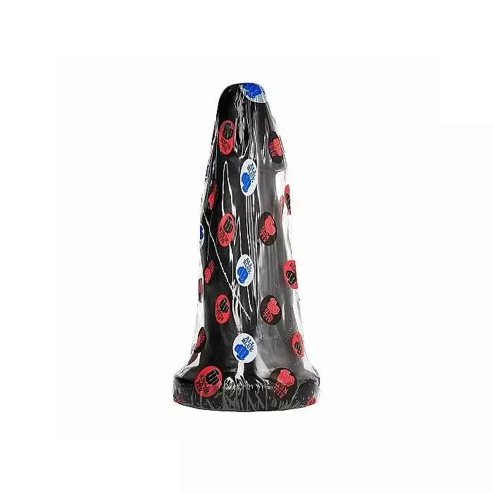 Dildo all black D-222827 — 27 cm PVC Photo 3