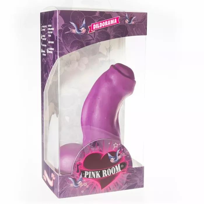 Дилдо Pink Room Nestor — PVC 16.5x5.1 см Photo 2