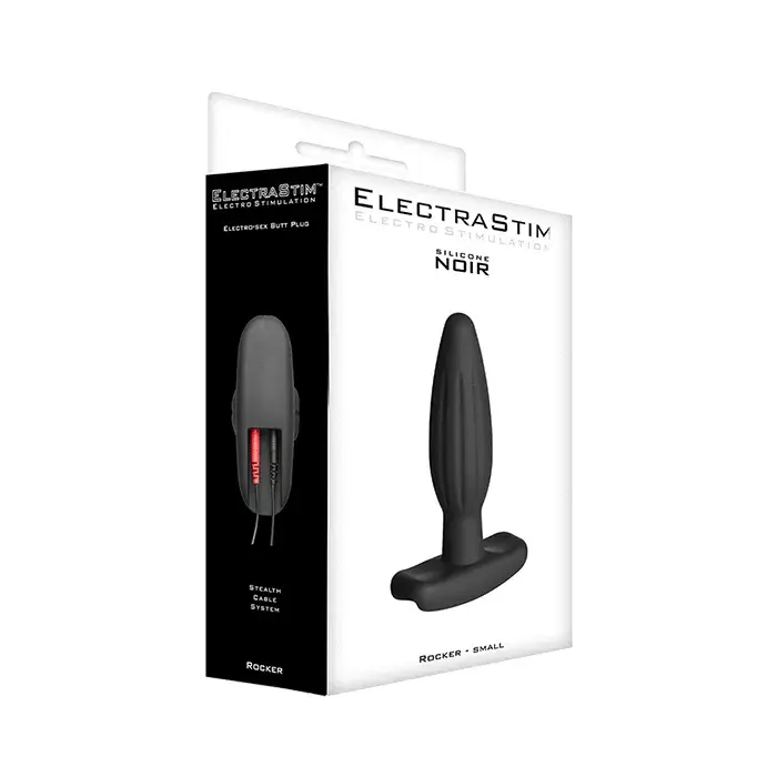 Анальная пробка ElectraStim Black Rocker Small Photo 5