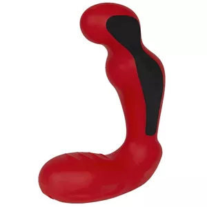 ElectraStim Silicone Fusion Habanero Electro Prostate Massager Fantāzijas dildo Anālais sekss Melns, Sarkans Silikons 131 mm 4,1 cm