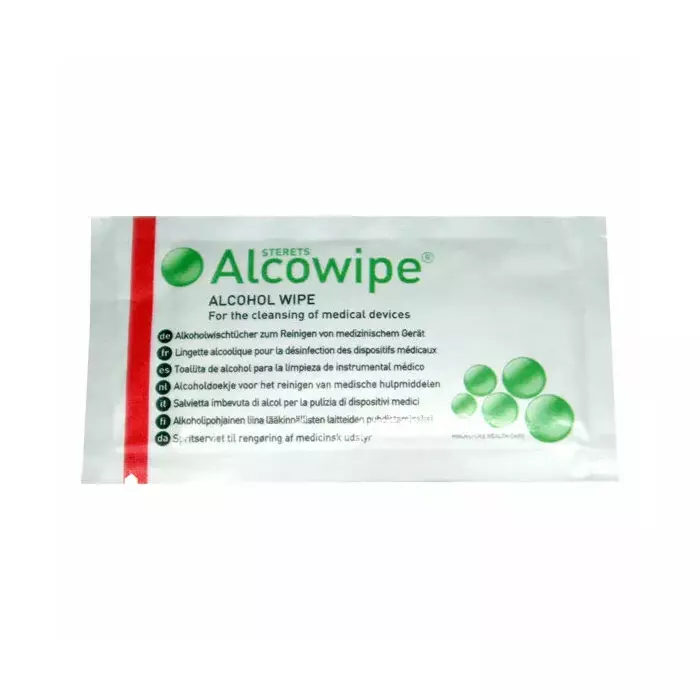 ElectraStim Alcohol Cleansing Wipes — 10 vienreizlietojamas salvetes Photo 2