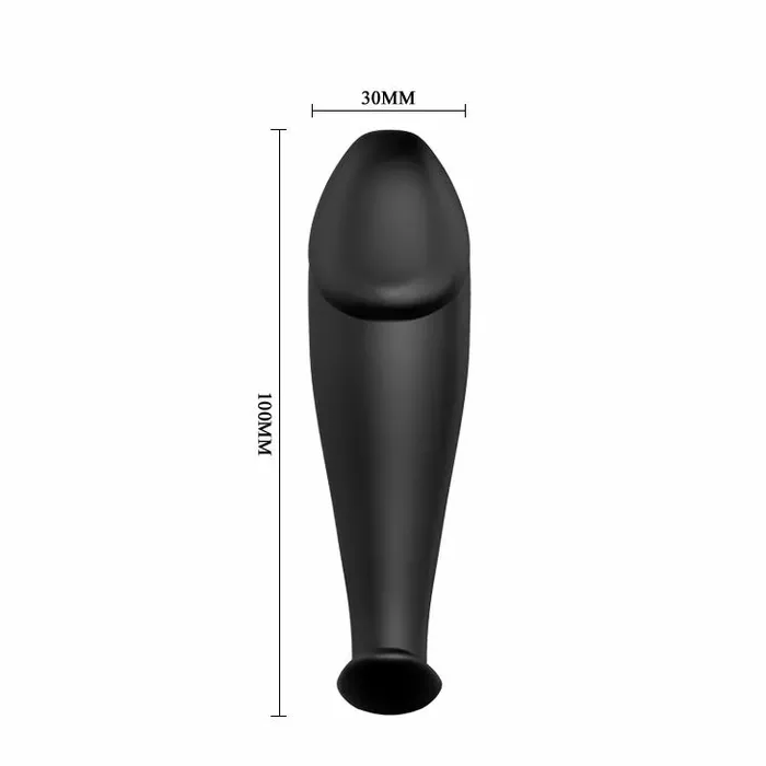 Anālais kociņš pretty bottom D-211740 — silikons, 12 režīmi Photo 4
