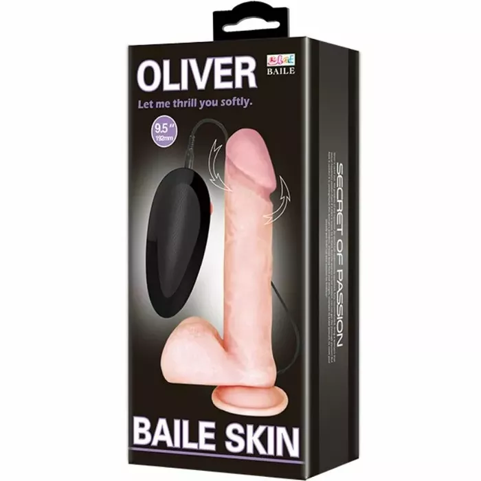 Vibrator BAILE Oliver realistic design Photo 4
