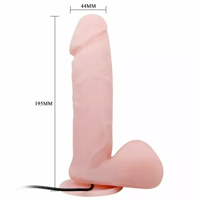 Vibrator BAILE Oliver realistic design Photo 5
