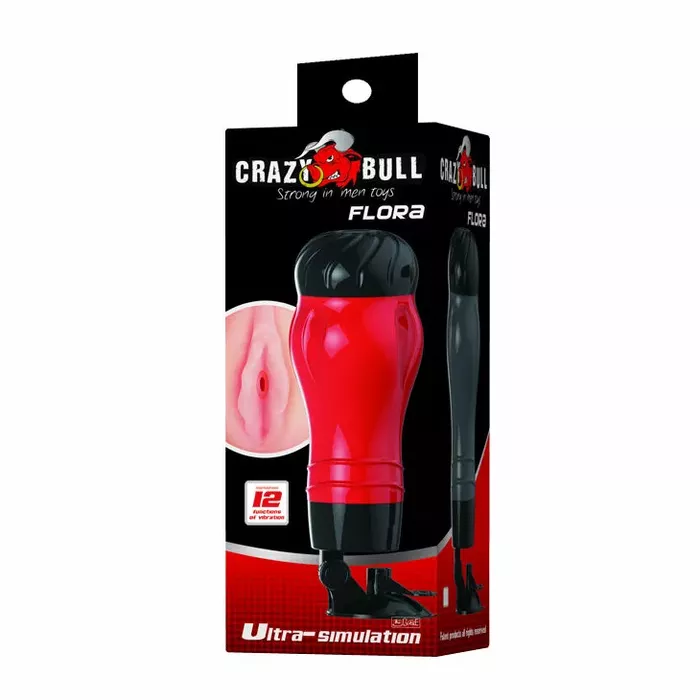 Masturbators Crazy Bull Flora TPR 28,3×10 cm Photo 9