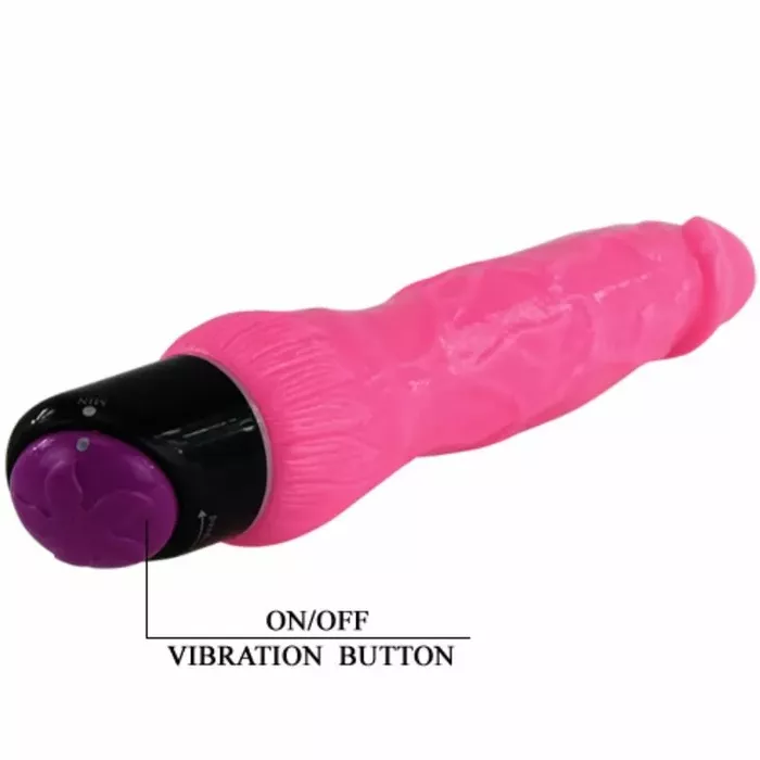 Vibrator BAILE COLORFUL SEX Realistic 24 cm Photo 6