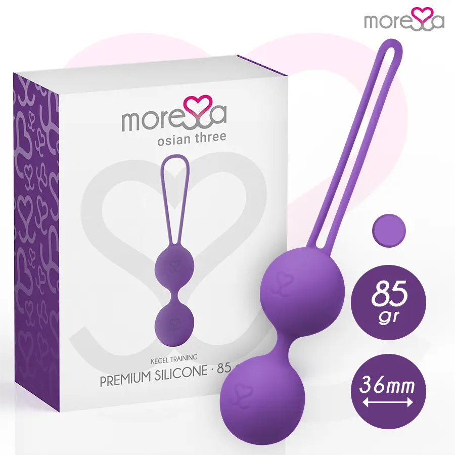 Силиконовые шары MORESSA Osian Three Premium Lilac Photo 5