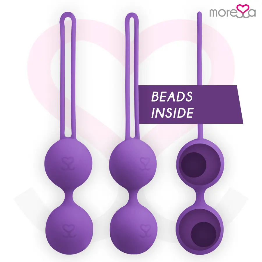 Силиконовые шары MORESSA Osian Three Premium Lilac Photo 6
