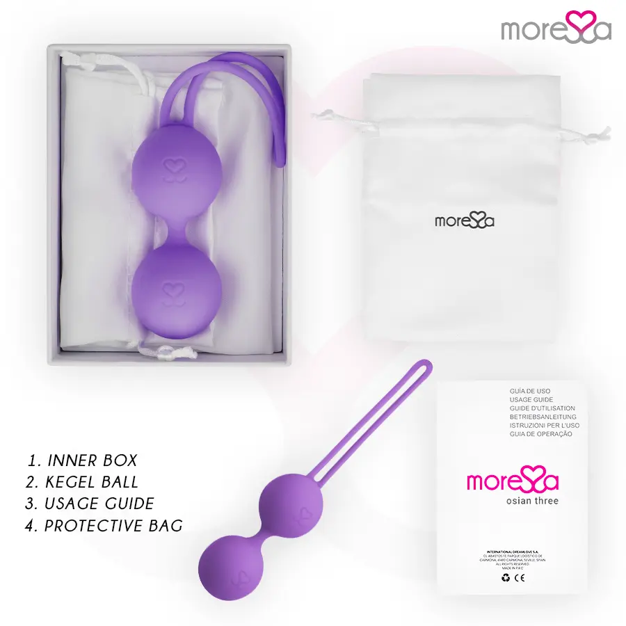 Силиконовые шары MORESSA Osian Three Premium Lilac Photo 10
