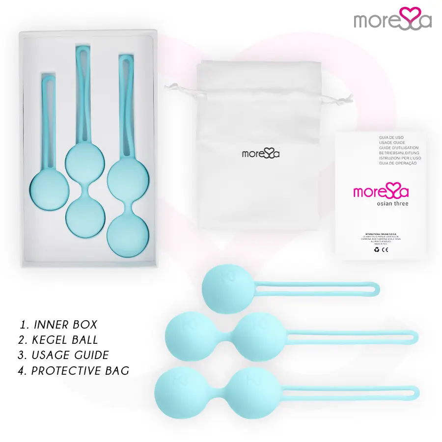 Вагинальные шарики MORESSA OSIAN Set Premium Photo 10