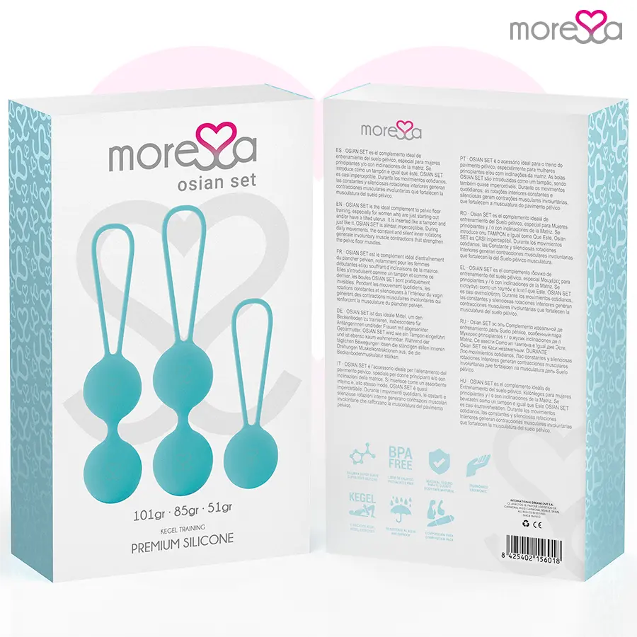 Вагинальные шарики MORESSA OSIAN Set Premium Photo 11