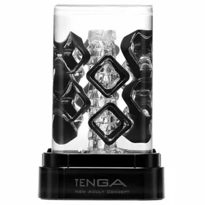 Masturbator TENGA CRYSTA BLOCK Silicone Clear