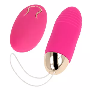 OHMAMA REMOTE CONTROL VIBRATING EGG 10 SPEEDS - PINK