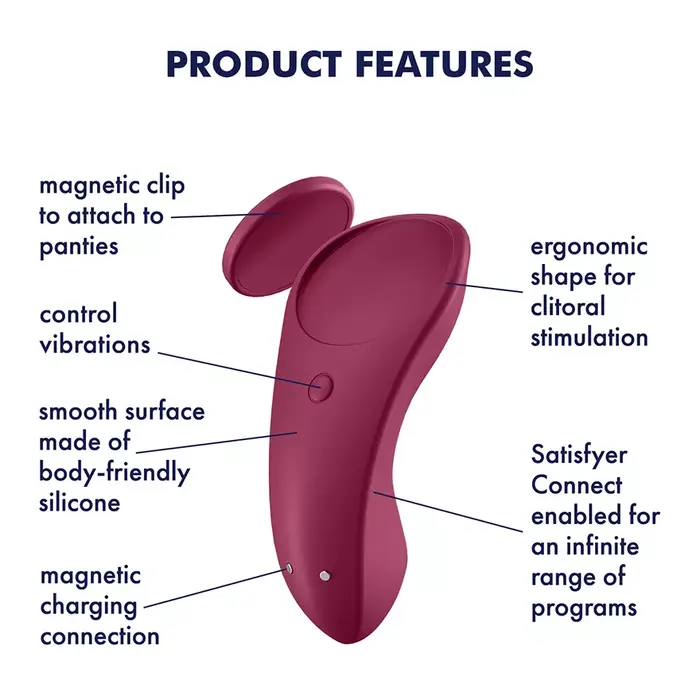 SATISFYER Sexy Secret Panty clitoral vibrator Photo 3