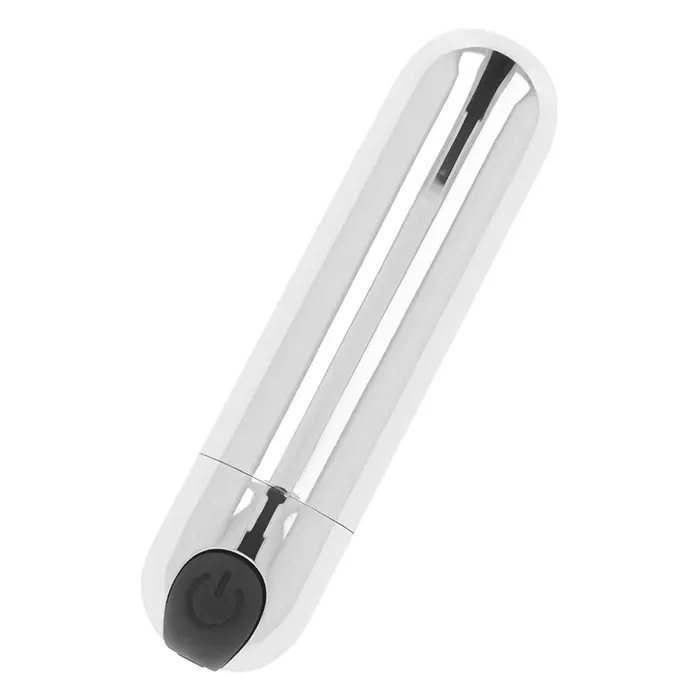 Vibrējošs patroniņš OHMAMA Silver — 8 cm, silikons Photo 2