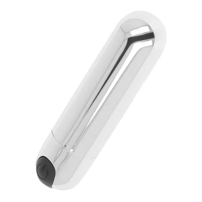 Vibrējošs patroniņš OHMAMA Silver — 8 cm, silikons Photo 3