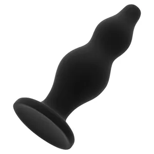 OHMAMA LEVELED SILICONE BUTT PLUG 12 CM