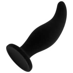 OHMAMA CURVED SILICONE BUTT PLUG P-SPOT 12 CM