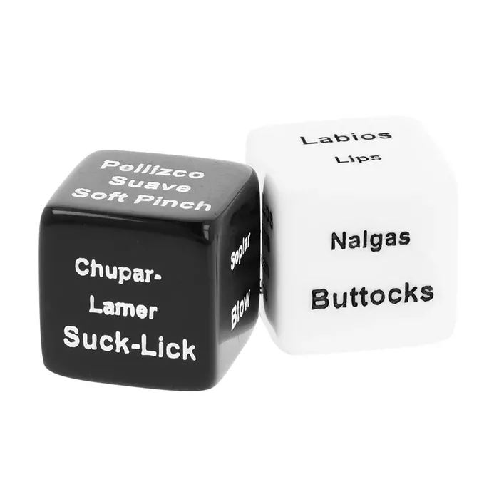 Couples Dice black&silver BLACK&SILVER DICE FOR COUPLES ES/EN Photo 3