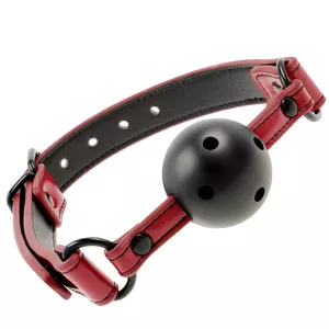 FETISH SUBMISSIVE DARK ROOM  BREATHABLE BALL GAG