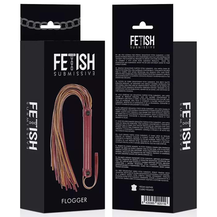 Vegan leather whip FetishSubmissive D-227425 Photo 5