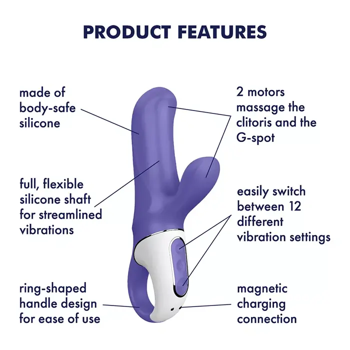 SATISFYER Vibe Magic Bunny vibrators Photo 6