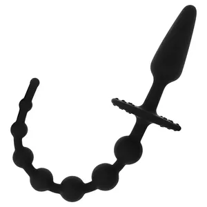 OHMAMA  BUTT PLUG AND ANAL CHAIN 30 CM