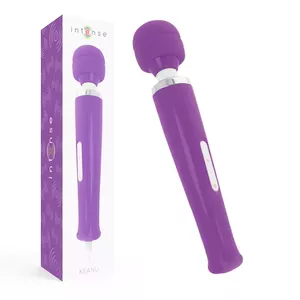 INTENSE KEANU VIBRATING POWER  WAND PURPLE