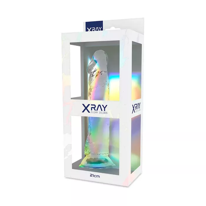 Strap-on x ray Clear Cock 21 cm Photo 10