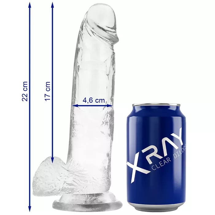 Strap-on josta ar silikona dildoni x ray 22 cm Photo 7